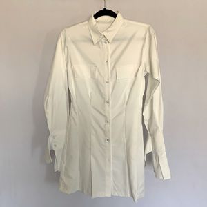 (VER SEXY) Collared Shirt Dress